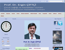 Tablet Screenshot of erginciftci.com